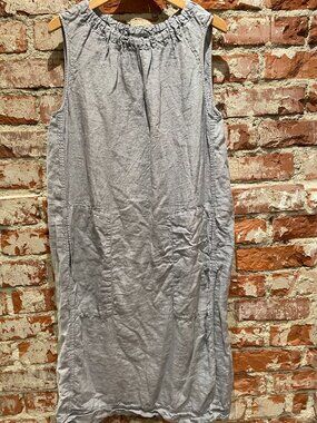 oska linen dress Oska Linen Pleni Dress in Chalk
